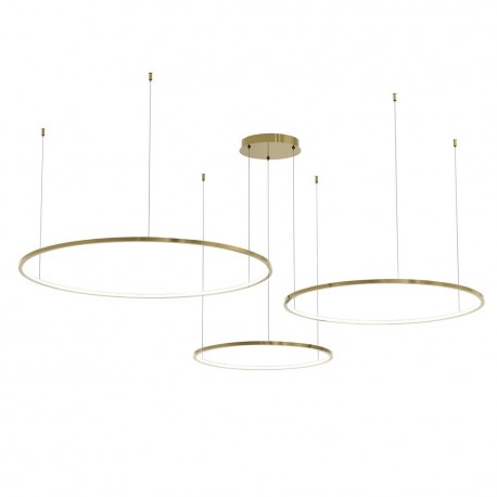 Milagro Lampa wisząca Saturno Gold 100W LED ML0847