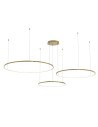 Milagro Saturno Gold 100W LED pendant lamp ML0847