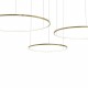 Milagro Lampa wisząca Saturno Gold 100W LED ML0847