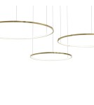 Pendant lamps circles - Milagro Saturno Gold 100W LED pendant lamp ML0847 - product 2