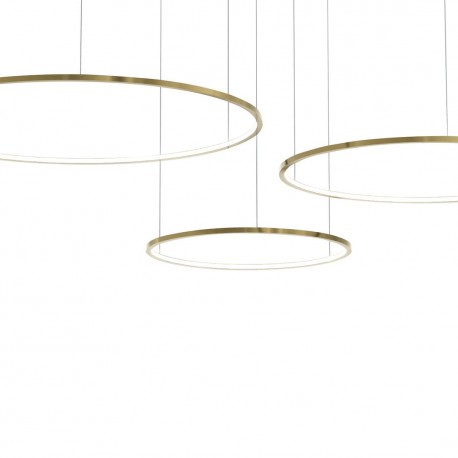 Milagro Lampa wisząca Saturno Gold 100W LED ML0847