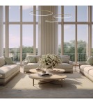 Pendant lamps circles - Milagro Saturno Gold 100W LED pendant lamp ML0847 - product 4