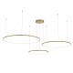 Milagro Lampa wisząca Saturno Gold 100W LED ML0847