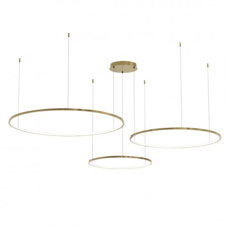 Milagro Lampa wisząca Saturno Gold 100W LED ML0847
