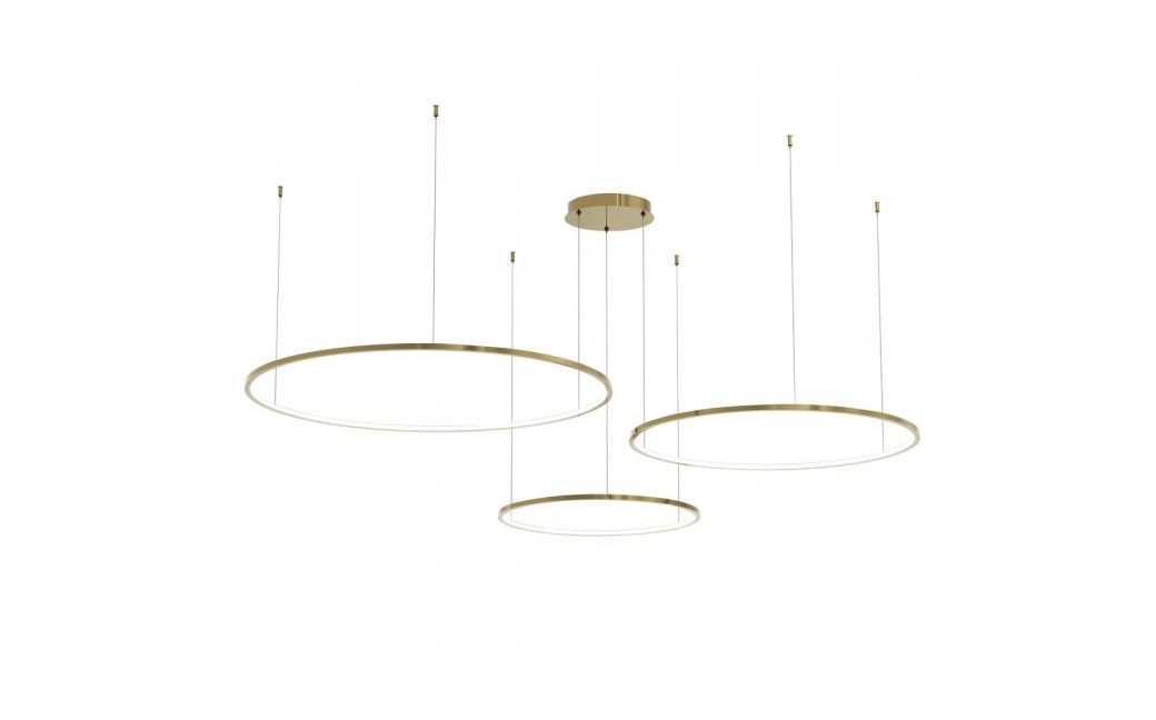 Milagro Lampa wisząca Saturno Gold 100W LED ML0847