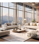 Pendant lamps circles - Milagro Saturno Black 120W LED pendant lamp ML0848 - product 3