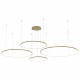 Milagro Lampa wisząca Saturno Gold 120W LED ML0849