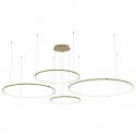 Milagro Lampa wisząca Saturno Gold 120W LED ML0849
