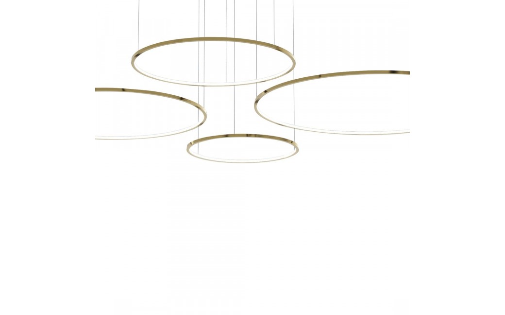 Milagro Lampa wisząca Saturno Gold 120W LED ML0849