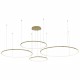 Milagro Lampa wisząca Saturno Gold 120W LED ML0849