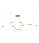 Pendant lamps circles - Milagro Saturno Gold 120W LED pendant lamp ML0849 - product 6