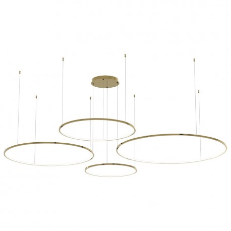 Milagro Lampa wisząca Saturno Gold 120W LED ML0849