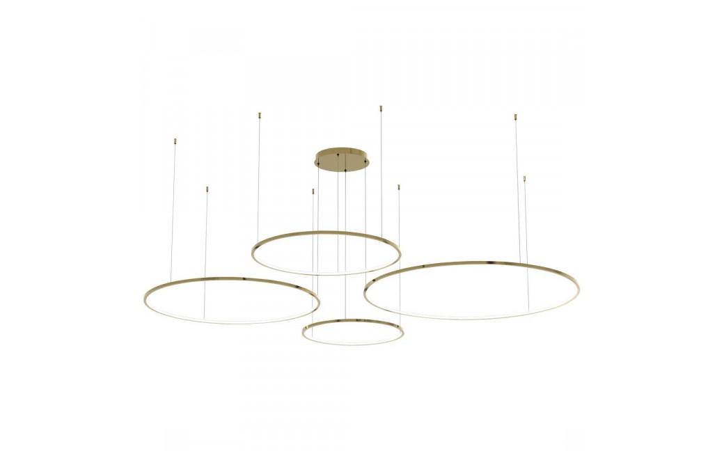 Milagro Lampa wisząca Saturno Gold 120W LED ML0849