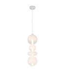 Single pendant lamps - Milagro DAPHNE WHITE 36W pendant lamp ML0863 - product 1