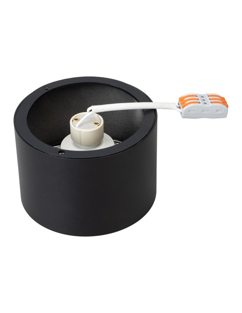 Round ceiling luminaires - Milagro Redondo surface mounted luminaire Black 1xAR111 GU10 ML1074 - product kolory-swiatla.pl 4