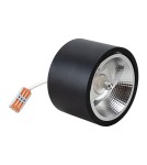 Round ceiling luminaires - Milagro Redondo surface mounted luminaire Black 1xAR111 GU10 ML1074 - product 5