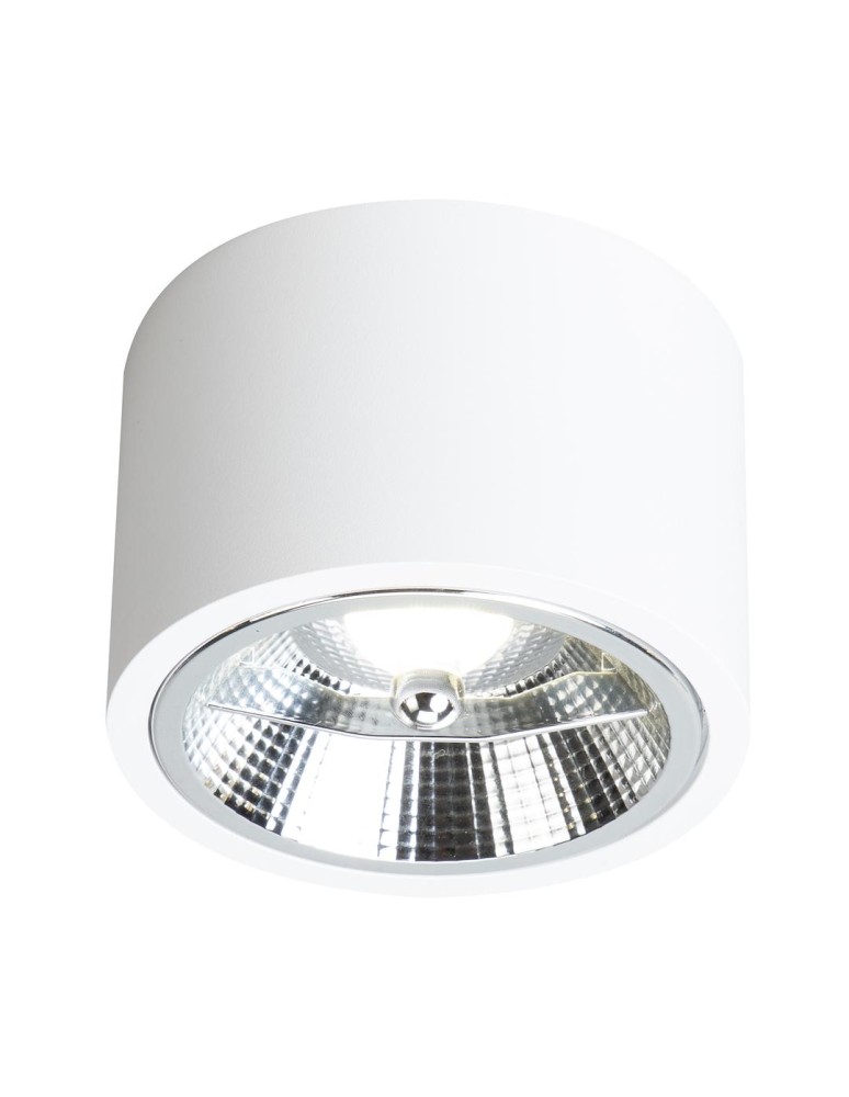 Round ceiling luminaires - Milagro Redondo surface mounted luminaire White 1xAR111 GU10 ML1075 - product kolory-swiatla.pl 2