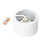 Round ceiling luminaires - Milagro Redondo surface mounted luminaire White 1xAR111 GU10 ML1075 - product 4