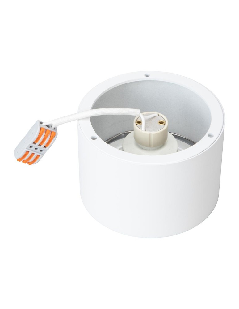 Round ceiling luminaires - Milagro Redondo surface mounted luminaire White 1xAR111 GU10 ML1075 - product kolory-swiatla.pl 4