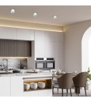 Round ceiling luminaires - Milagro Redondo surface mounted luminaire White 1xAR111 GU10 ML1075 - product 7