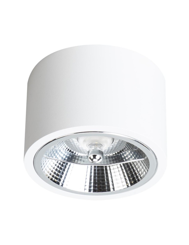 Round ceiling luminaires - Milagro Redondo surface mounted luminaire White 1xAR111 GU10 ML1075 - product kolory-swiatla.pl 9