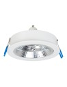 Milagro Redondo flush mount luminaire White 1xAR111 GU10 ML1077