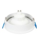 Round flush-mounted lamps - Milagro Redondo flush mount luminaire White 1xAR111 GU10 ML1077 - product 2
