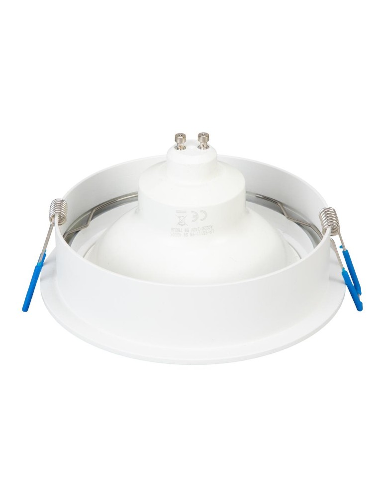 Round flush-mounted lamps - Milagro Redondo flush mount luminaire White 1xAR111 GU10 ML1077 - product kolory-swiatla.pl 2