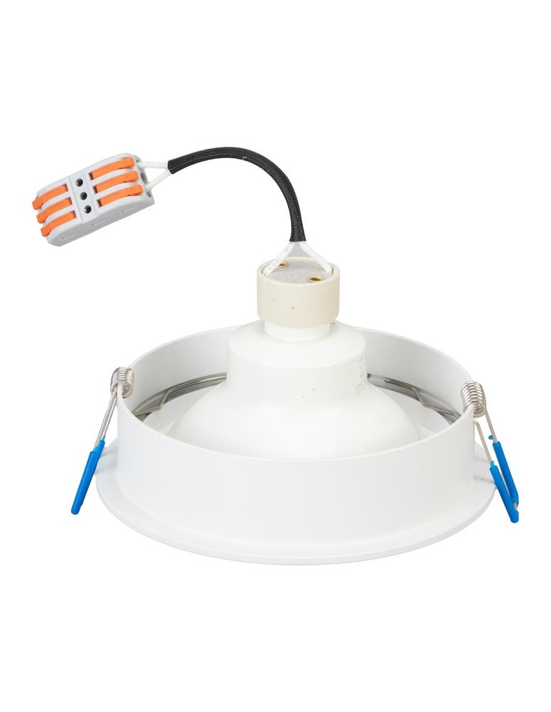 Round flush-mounted lamps - Milagro Redondo flush mount luminaire White 1xAR111 GU10 ML1077 - product kolory-swiatla.pl 3