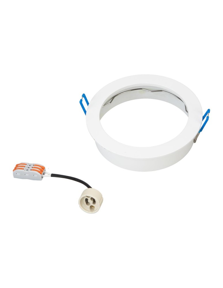 Round flush-mounted lamps - Milagro Redondo flush mount luminaire White 1xAR111 GU10 ML1077 - product kolory-swiatla.pl 5