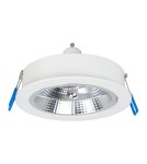 Round flush-mounted lamps - Milagro Redondo flush mount luminaire White 1xAR111 GU10 ML1077 - product 9