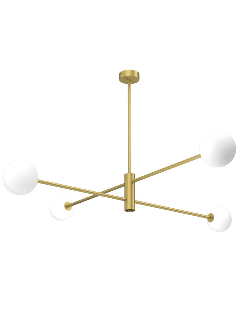 Ceiling lamps spheres - Milagro DORI GOLD 4xG9 ceiling lamp MLP8573 - product kolory-swiatla.pl 7
