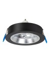 Milagro Redondo flush mount luminaire Black 1xAR111 GU10 ML1076