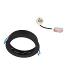 Round flush-mounted lamps - Milagro Redondo flush mount luminaire Black 1xAR111 GU10 ML1076 - product 5