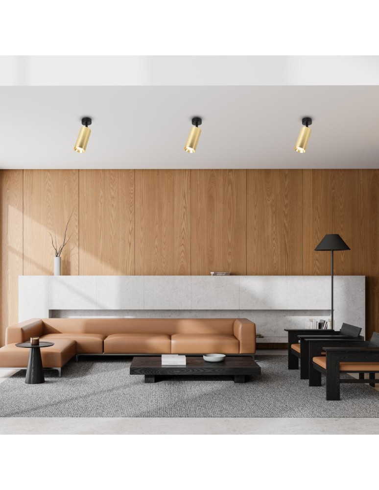 Spotlight ceiling lamps - Milagro Luminaire Mica Spot Gold 1xGU10 ML1143 - product kolory-swiatla.pl 3