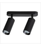 Spotlight ceiling lamps - Milagro Luminaire Mica Spot Black 2xGU10 ML1144 - product 5