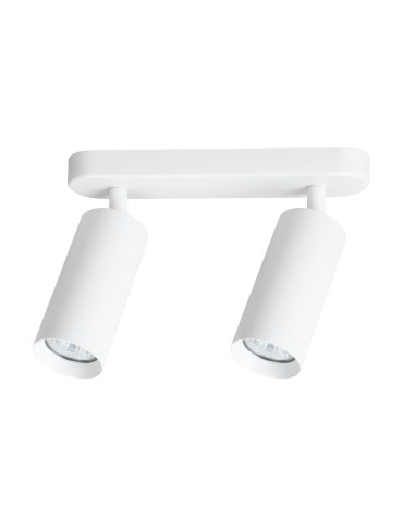 Milagro Luminaire Mica Spot White 2xGU10 ML1145