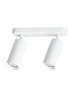 Milagro Luminaire Mica Spot White 2xGU10 ML1145