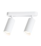 Spotlight ceiling lamps - Milagro Luminaire Mica Spot White 2xGU10 ML1145 - product 2