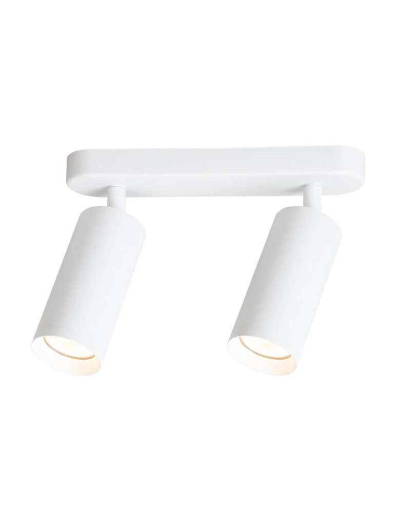 Spotlight ceiling lamps - Milagro Luminaire Mica Spot White 2xGU10 ML1145 - product kolory-swiatla.pl 2
