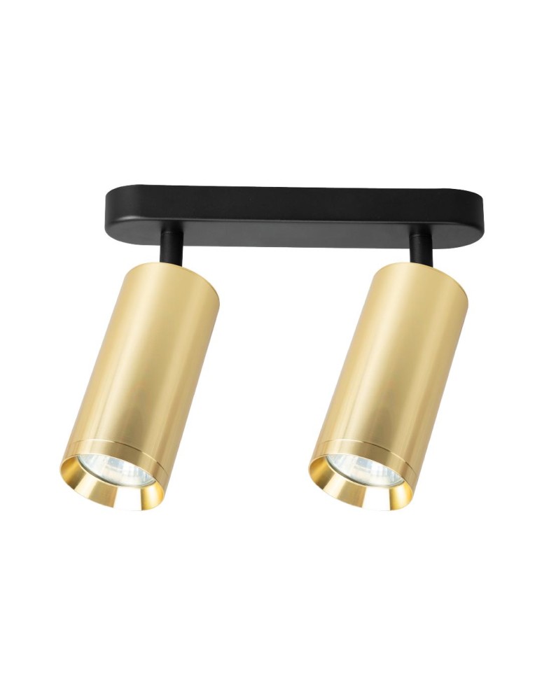 Spotlight ceiling lamps - Milagro Luminaire Mica Spot Gold 2xGU10 ML1146 - product kolory-swiatla.pl 1