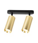 Spotlight ceiling lamps - Milagro Luminaire Mica Spot Gold 2xGU10 ML1146 - product 2