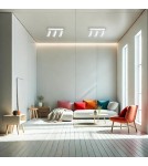 Spotlight ceiling lamps - Milagro Luminaire Mica Spot White 3xGU10 ML1148 - product 3