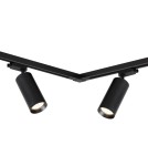 Ready-made rail kits - Milagro Mica Track Set Black 4xGU10 1.5m ML1150 - product 4