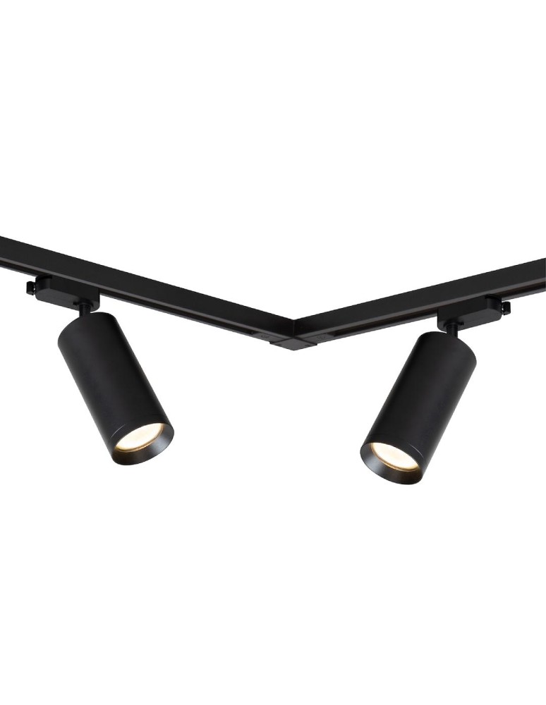 Ready-made rail kits - Milagro Mica Track Set Black 4xGU10 1.5m ML1150 - product kolory-swiatla.pl 4