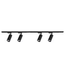 Ready-made rail kits - Milagro Mica Track Set Black 4xGU10 1.5m ML1150 - product 7