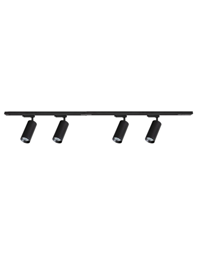 Ready-made rail kits - Milagro Mica Track Set Black 4xGU10 1.5m ML1150 - product kolory-swiatla.pl 7