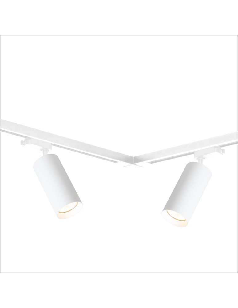 Ready-made rail kits - Milagro Mica Track Set White 4xGU10 1.5m ML1151 - product kolory-swiatla.pl 4