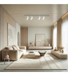 Ready-made rail kits - Milagro Mica Track Set White 4xGU10 1.5m ML1151 - product 5