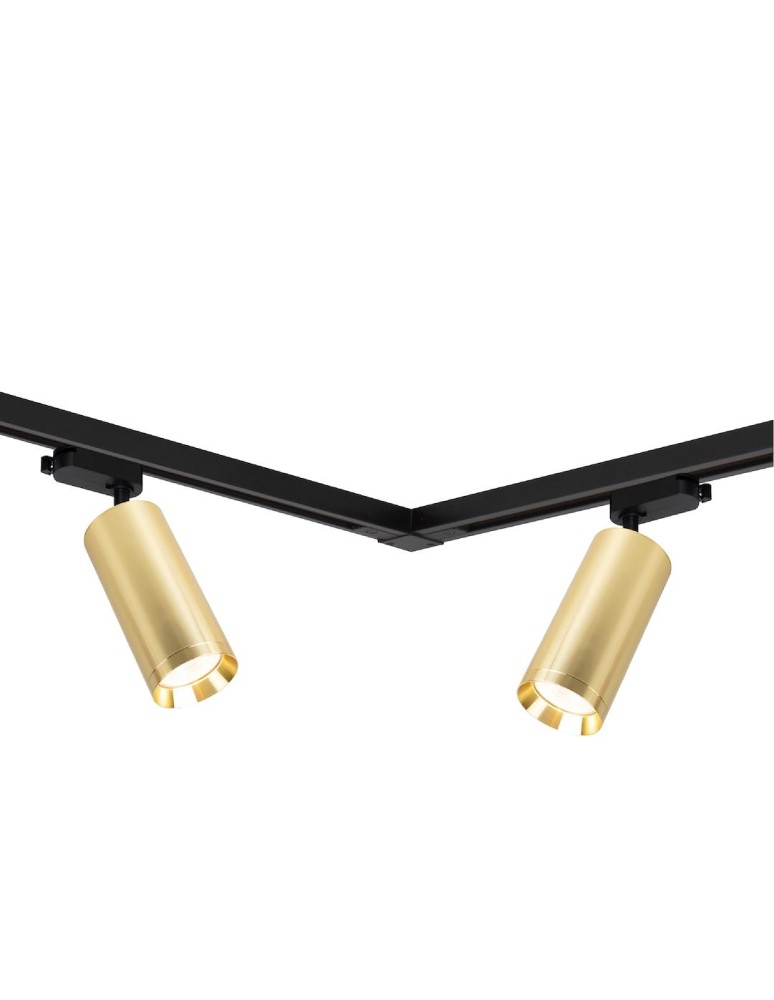 Ready-made rail kits - Milagro Mica Track Set Gold 4xGU10 1.5m ML1152 - product kolory-swiatla.pl 4